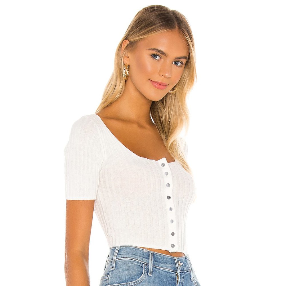 Little Cutie Cardi in Ivory